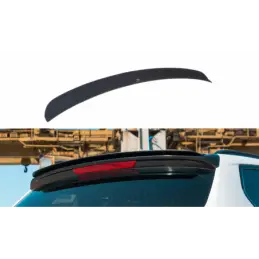 Maxton SPOILER EXTENSION for BMW X3 F25 M-Pack Facelift Gloss Black, X3 F25