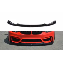 Maxton FRONT SPLITTER V.1 BMW M3 F80 Gloss Black, Serie 3 F30/ F31