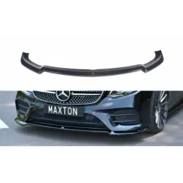 Maxton Front Splitter V.2 Mercedes-Benz E-Class W213 Coupe (C238) AMG-Line Gloss Black, W213