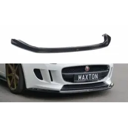 Maxton FRONT SPLITTER V.1 JAGUAR F-TYPE Gloss Black, Jaguar