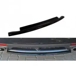 Maxton CENTRAL REAR SPLITTER SAAB 9-3 TURBO X Gloss Black, SAAB