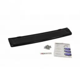 Maxton CENTRAL REAR SPLITTER VW GOLF VII R (without vertical bars) Gloss Black, Golf 7