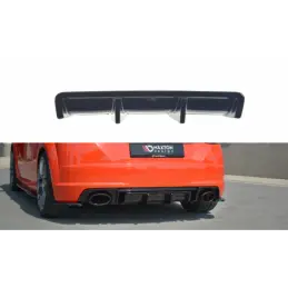 Maxton Rear Valance Audi TT RS 8S Gloss Black, TT Mk3 8S