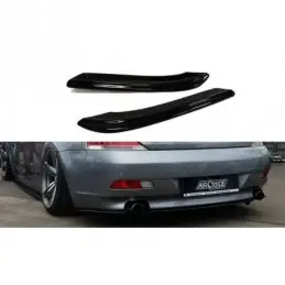 Maxton REAR SIDE SPLITTERS BMW 6 E63 / E64 (PREFACE MODEL) Gloss Black, Serie 6 E63/ E64/ M6