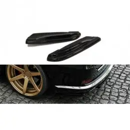 Maxton REAR SIDE SPLITTERS Jeep Grand Cherokee WK2 Summit (FACELIFT) Gloss Black, Jeep