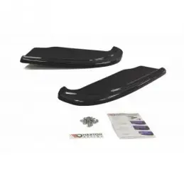 Maxton REAR SIDE SPLITTERS Subaru Impreza II WRX Gloss Black, MAXTON DESIGN