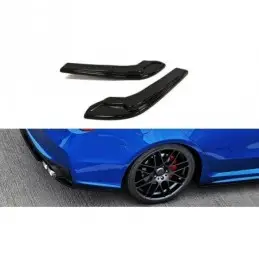 Maxton REAR SIDE SPLITTERS SUBARU WRX STI Gloss Black, MAXTON DESIGN