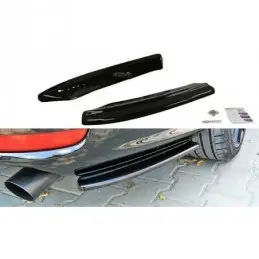 Maxton REAR SIDE SPLITTERS VOLVO V50F R-DESIGN Gloss Black, V50