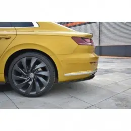 Maxton REAR SIDE SPLITTERS VW ARTEON Gloss Black, Arteon