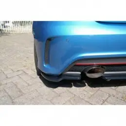 Maxton REAR SIDE SPLITTERS MERCEDES-BENZ W176 AMG-LINE PREFACE Gloss Black, CLASSE A