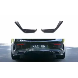 Maxton Rear Side Splitters Mercedes-Benz E-Class W213 Coupe (C238) AMG-Line Gloss Black, W213